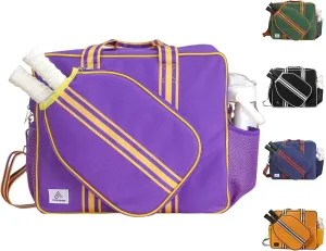 Pickleball Bags for Women&Man | Pickleball Bags with Insulated Drink Cooler Bag Fence Hooks | Pickleball Gift