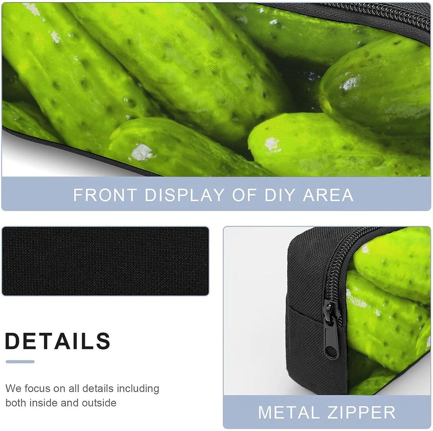 Pickles Pickle Shoulder Backpack Diagonal Lunch Bag Pencil Case Set