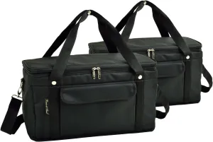 Picnic at Ascot 42 Can Capacity Semi Rigid Collapsible Leakproof Cooler- Designed & Quality Approved in The USA - 2 Pack