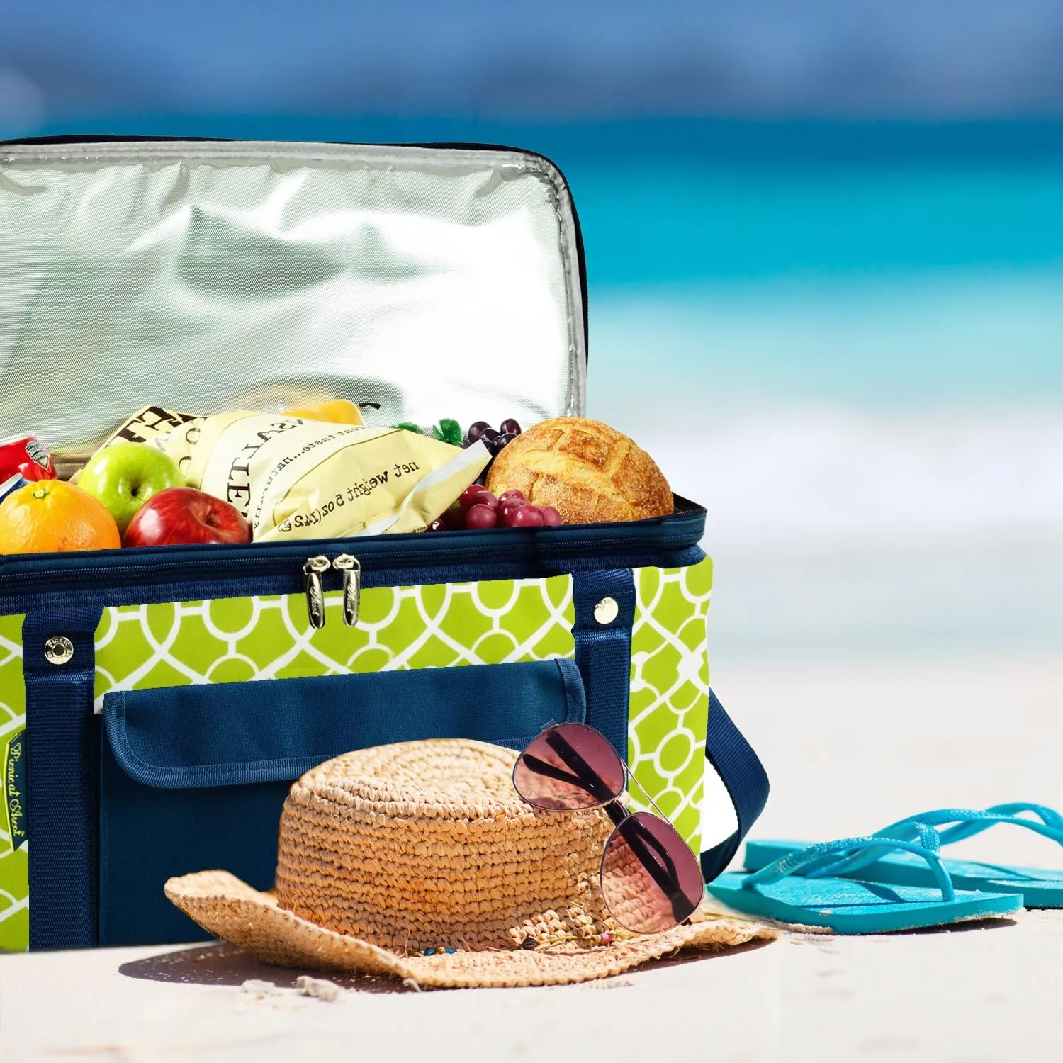 Picnic at Ascot 42 Can Capacity Semi Rigid Collapsible Leakproof Cooler- Designed & Quality Approved in the USA