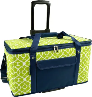 Picnic at Ascot Travel Cooler with Wheels- 64 Can Capacity- Collapsible Leakproof Cooler- Designed & Quality Approved in the USA