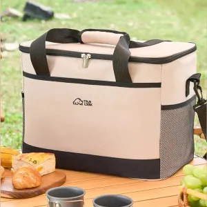 Picnic Cooler Bag – Leakproof, Insulated Camping Cooler with Shoulder Strap (18L/30L)