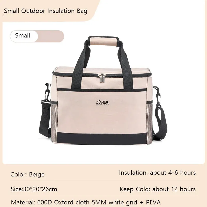 Picnic Cooler Bag – Leakproof, Insulated Camping Cooler with Shoulder Strap (18L/30L)