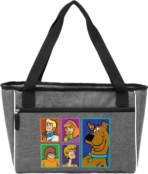 Popfunk Scooby Doo Gang Collection Soft Sided Insulated Tote Cooler Bag, Lightweight, Thermal and Reusable for Grocery