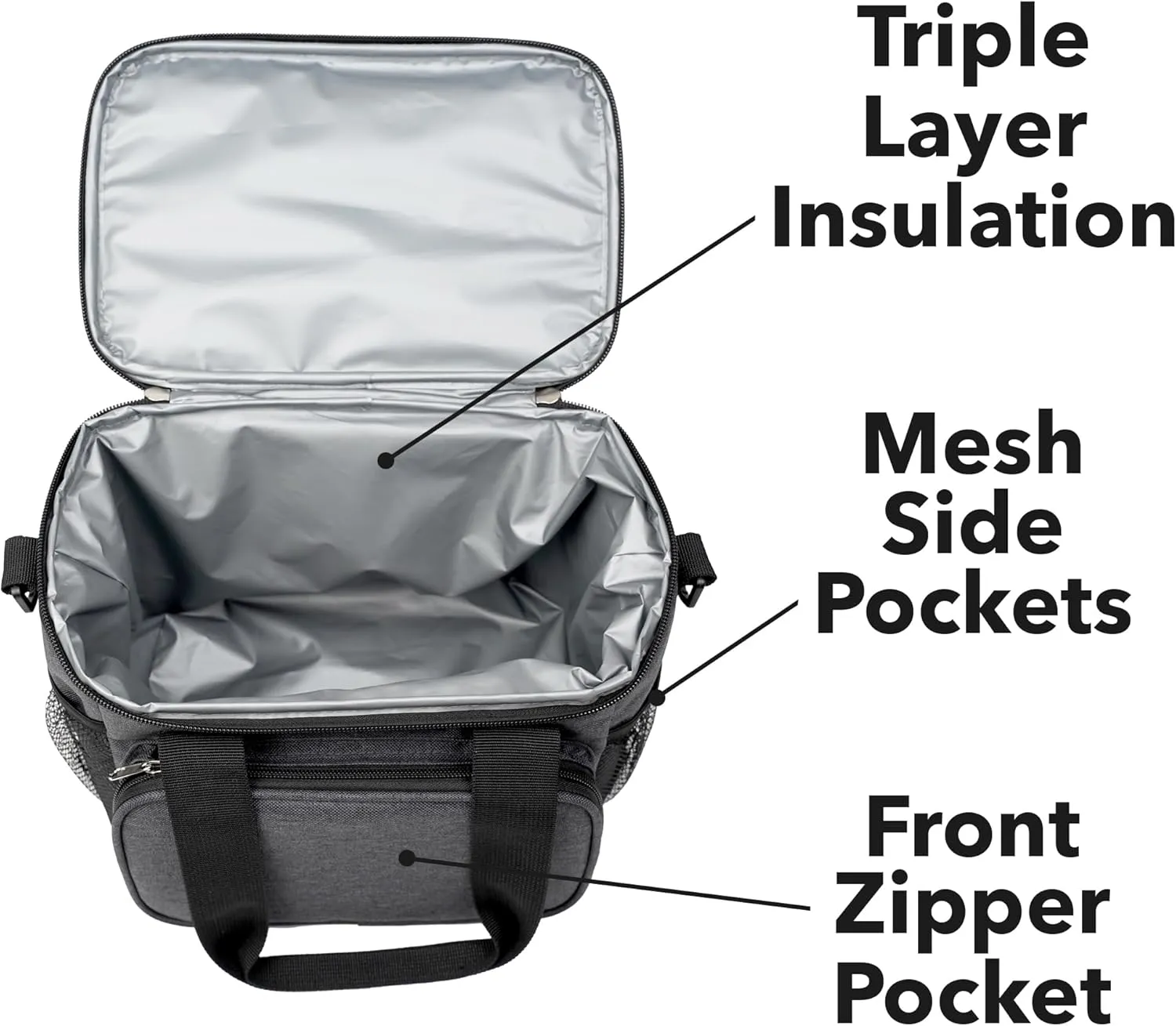 Popfunk Supernatural Join the Hunt Soft Insulated Cooler Bag, Large Lunch Bag, Lightweight, Thermal and Reusable for Office, Picnic, Beach