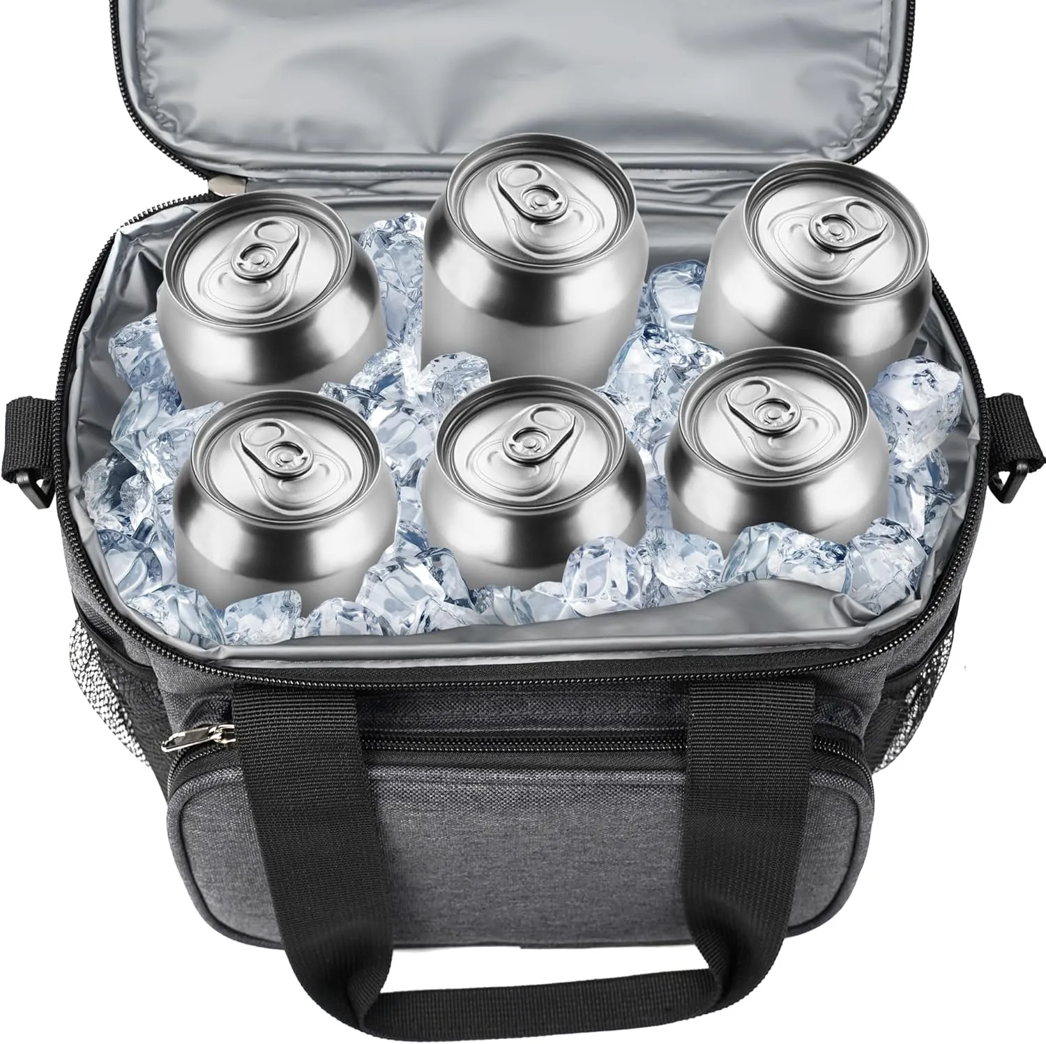 Popfunk Supernatural Join the Hunt Soft Insulated Cooler Bag, Large Lunch Bag, Lightweight, Thermal and Reusable for Office, Picnic, Beach