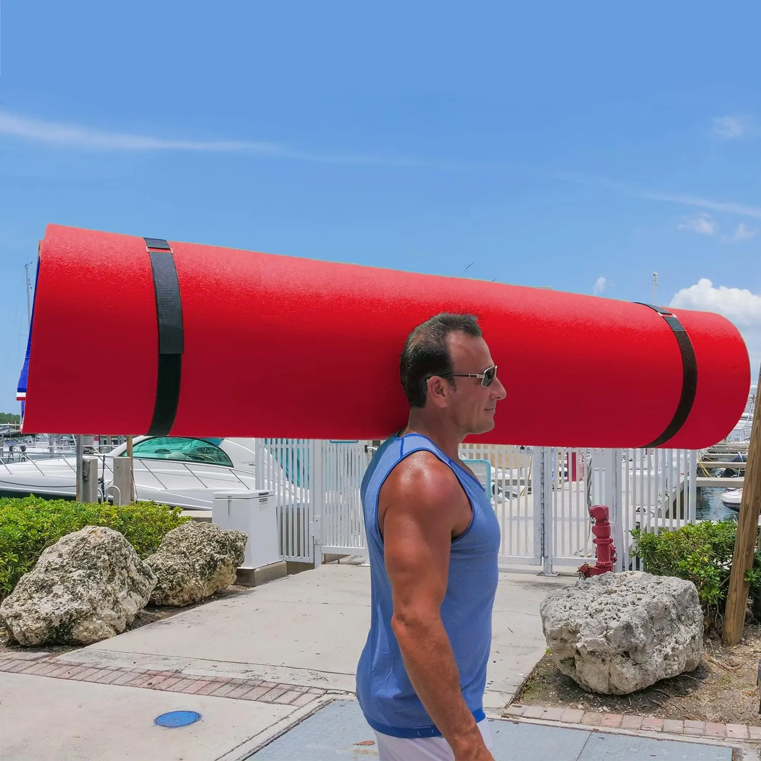 Premium Floating Mat for Lakes and Pools (8x4 & 18x6 ft) - Water Mat, Floating Dock, Floating Pads for Water - Lake Floats for Adults and Kids for Unlimited Fun!