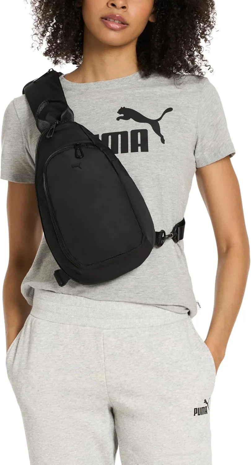 PUMA Women's Myriad Sling Backpack, Black, Small