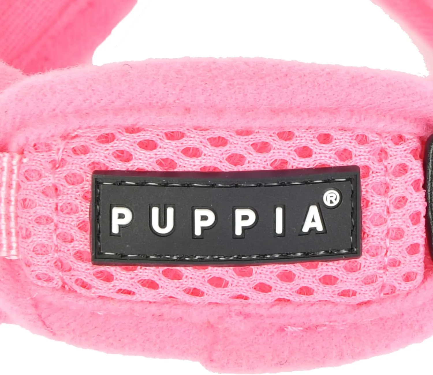 Puppia Soft Dog Harness X No Choke No Pull Adjustable Walking Training for Small and Medium Dog - Pink - L