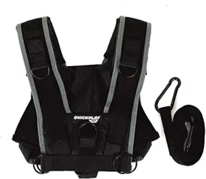 QUICKPLAY PRO Pulling Harness for Sled Resistance Training | Fitness Training Harness for Agility, Power & Endurance