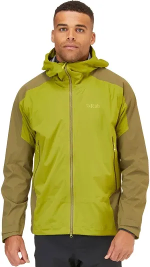 Rab Men's Kinetic Alpine 2.0 Jacket - Waterproof Breathable Coat for Skiing & Mountaineering