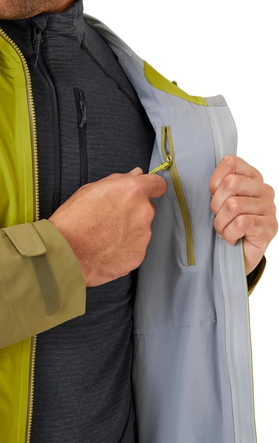 Rab Men's Kinetic Alpine 2.0 Jacket - Waterproof Breathable Coat for Skiing & Mountaineering