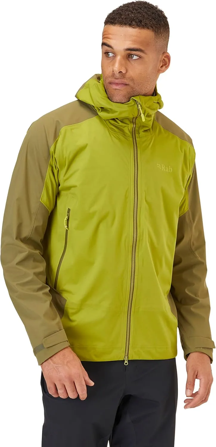 Rab Men's Kinetic Alpine 2.0 Jacket - Waterproof Breathable Coat for Skiing & Mountaineering