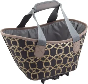 Racktime Agnetha 2.0 Bag Nautical Ropes 13.4x10x14.6` SnapIt 2.0
