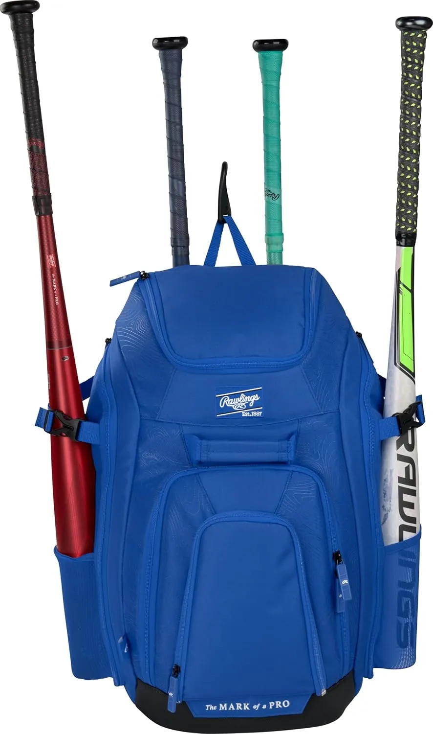 Rawlings | LEGION 2.0 Player's Backpack | Baseball/Softball | Multiple Styles