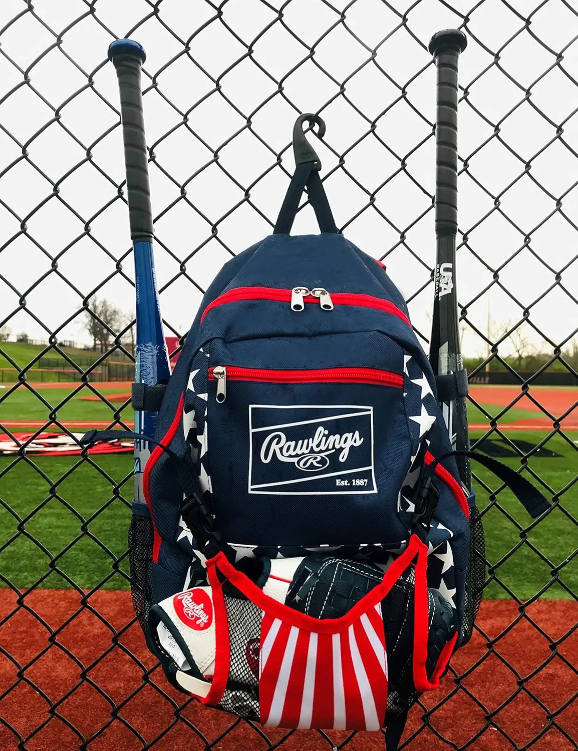 Rawlings | REMIX T-Ball & Youth Backpack Equipment Bag | Baseball/Softball | Multiple Colors