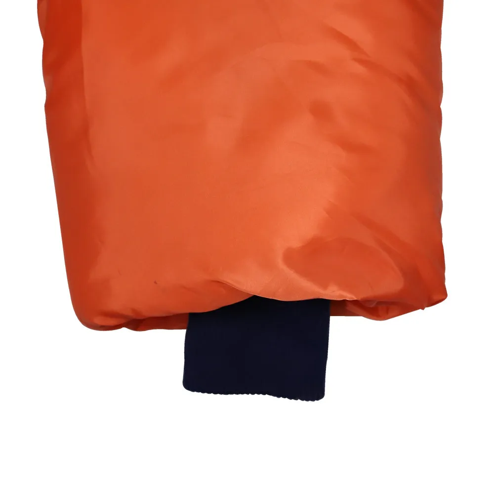 Red and Navy Long Sleeve Sleeping Bag Jacket L-XXL