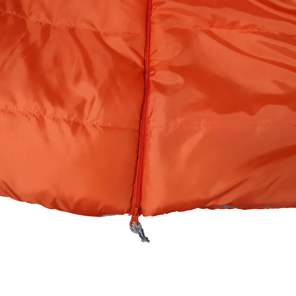 Red and Navy Long Sleeve Sleeping Bag Jacket L-XXL