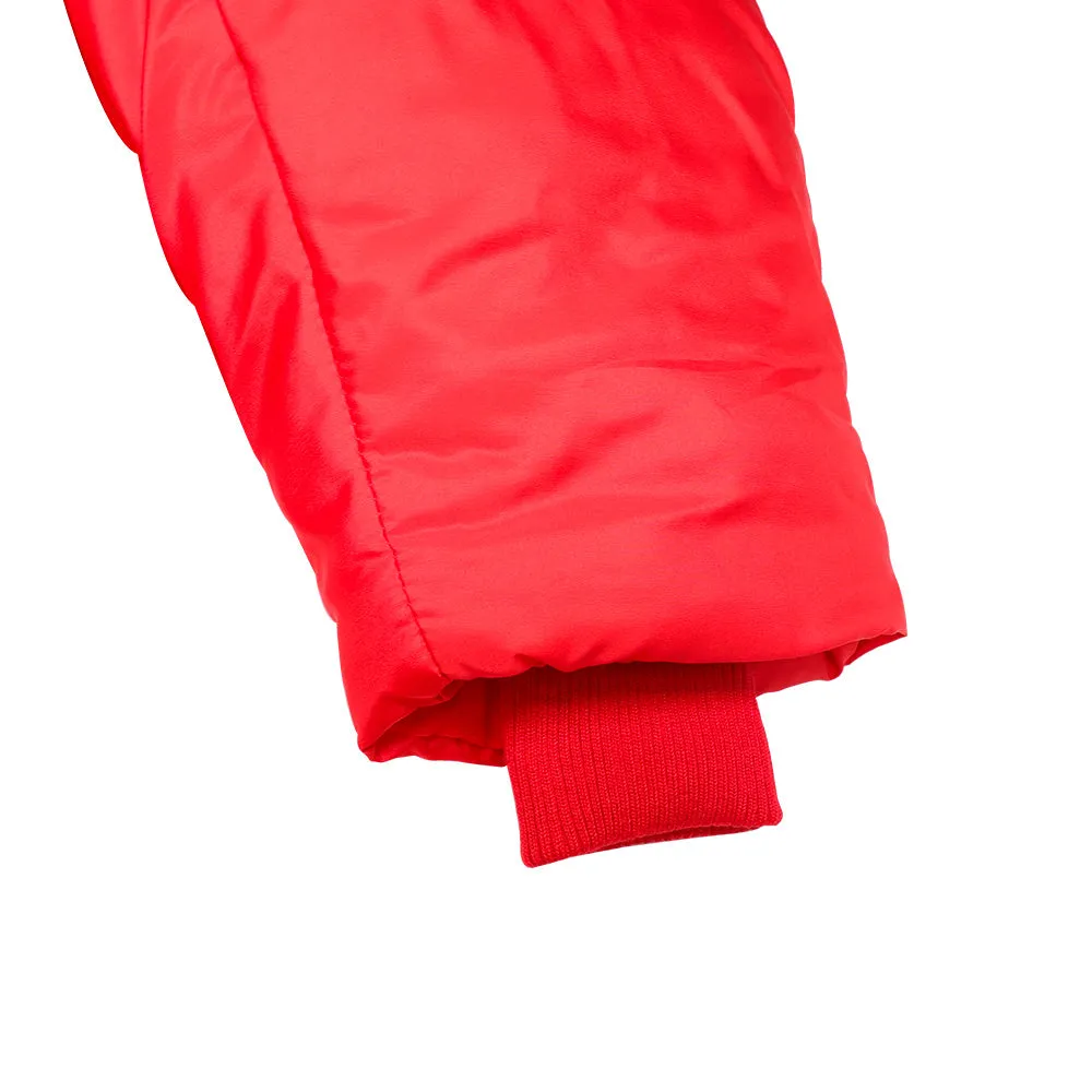 Red Long Sleeve Sleeping Bag Jacket L-XXL