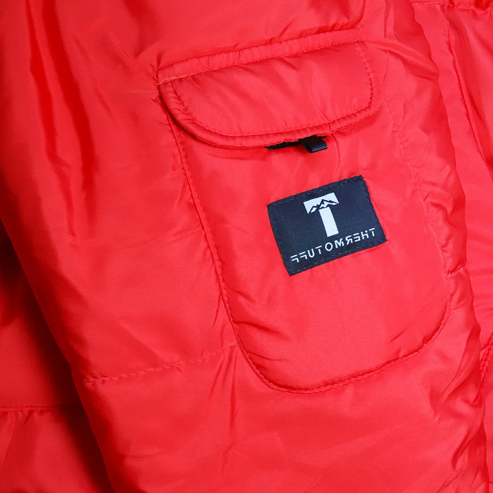 Red Long Sleeve Sleeping Bag Jacket L-XXL