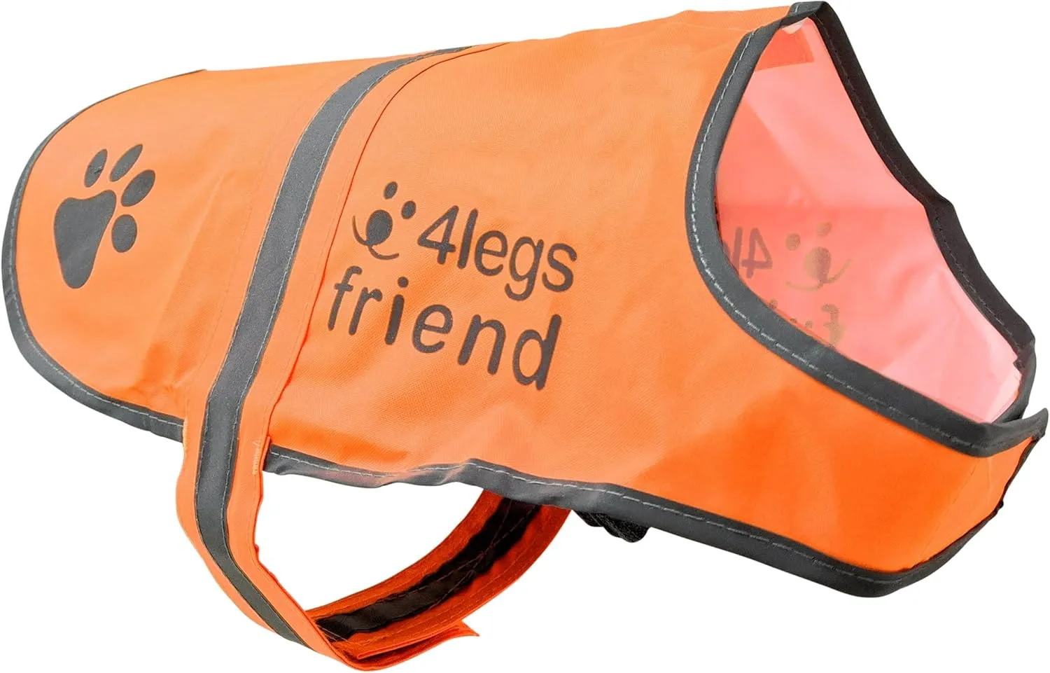 Reflective Dog Vest. Hi-Visibility, Oxford 300D Waterproof Blaze Orange Dog Vest Helps Protect Your Best Friend. Safeguard Your PUP from Motorists & Hunting Accidents, On or Off Leash