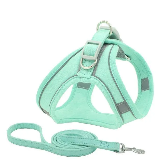 Reflective Leash With Dog Harness