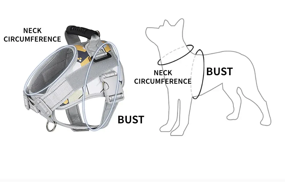 Reflective Multifunctional Dog Harness