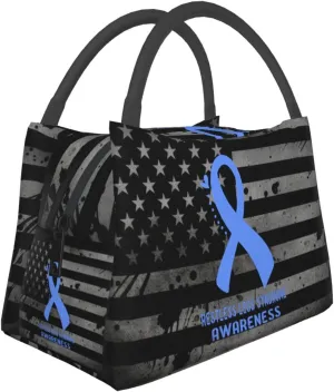 Restless Legs Syndrome Awareness Lunch Box Large Portable Collapsible Insulated Cooler Lunch Tote for Men Women73