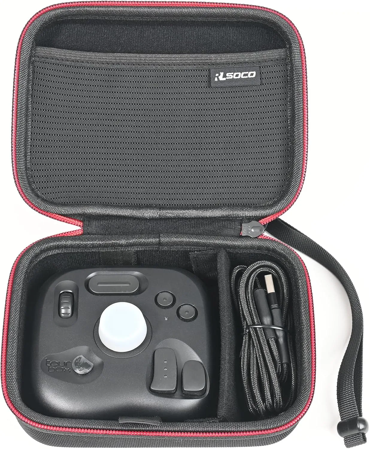 RLSOCO Hard Case for TourBox Elite Plus/NEO/Lite/Elite Bluetooth Controller for Video Photo Editing Color Grading, DaVinci Resolve Speed Editor (Case Only)