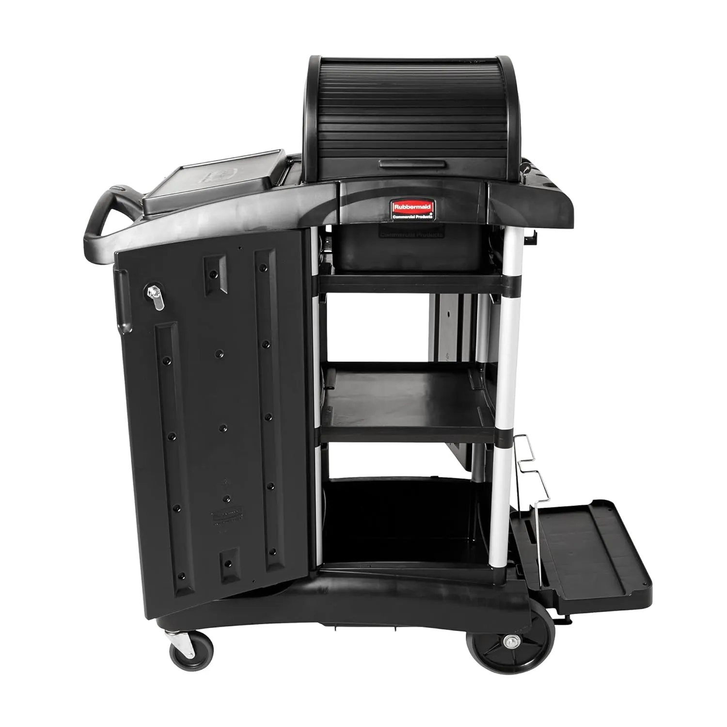 Rubbermaid Commercial Products Cleaning Cart Bag, 24-Gallon, Yellow, Collecting Refuse or Laundry Items, Janitorial and Housekeeping Carts, Zippered Front