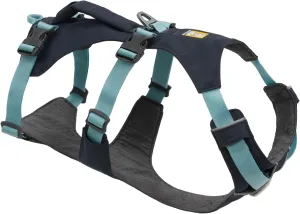 Ruffwear, Flagline Dog Harness, Lightweight and Reflective, No Pull Dog Lift Harness for Hiking, Running and Everyday Use, Basalt Gray, Medium