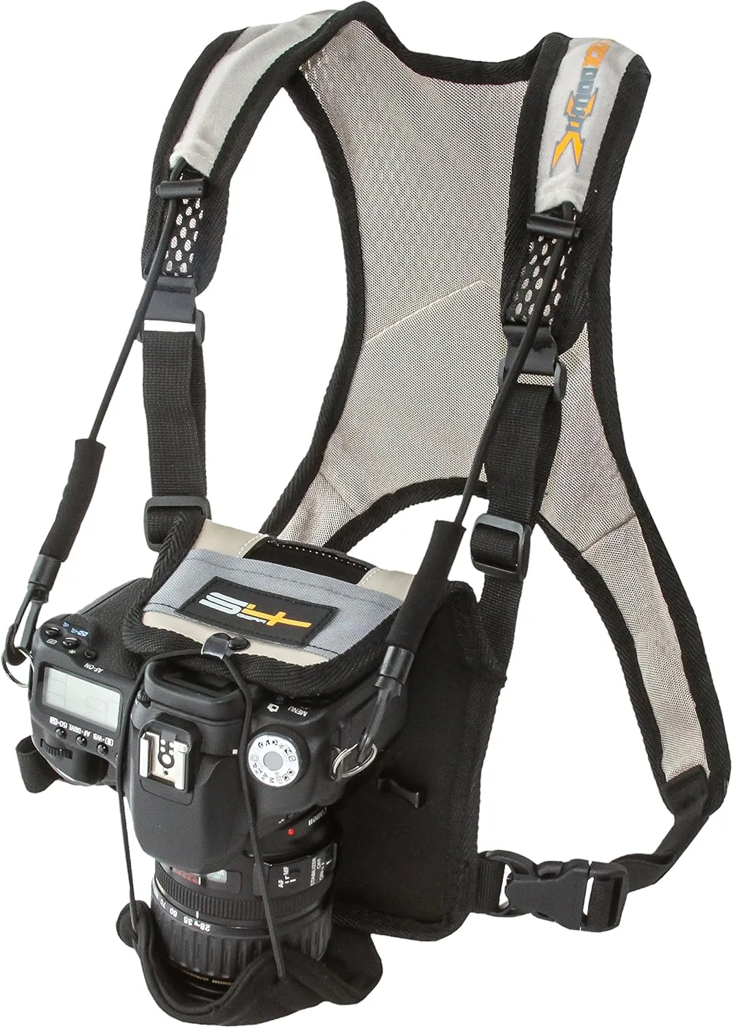 S4 Gear LockDownX Hands Free Camera Harness Strap for SLR Nikon, Canon, Sony, and More, Tan