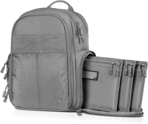Savior Equipment SEMA Compact Tactical Range Pistol Backpack w/ 3 Gun Rug Sleeve
