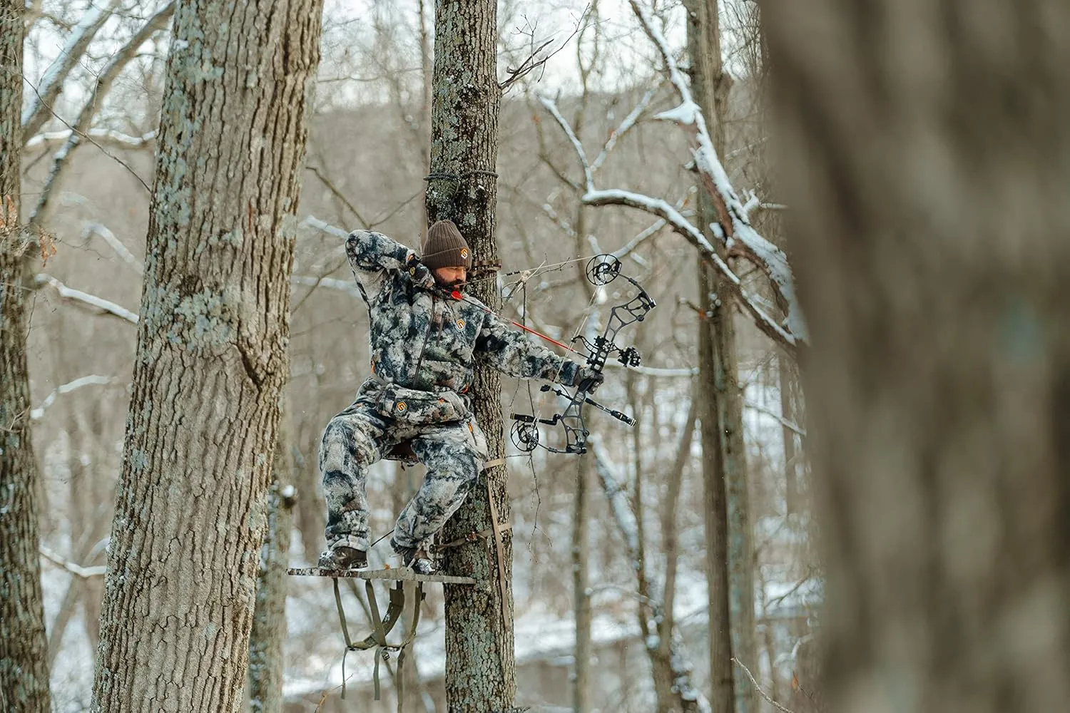 ScentLok Revenant Pro Late Season Wind Resistant Insulated Berber Fleece Camo Hunting Jacket