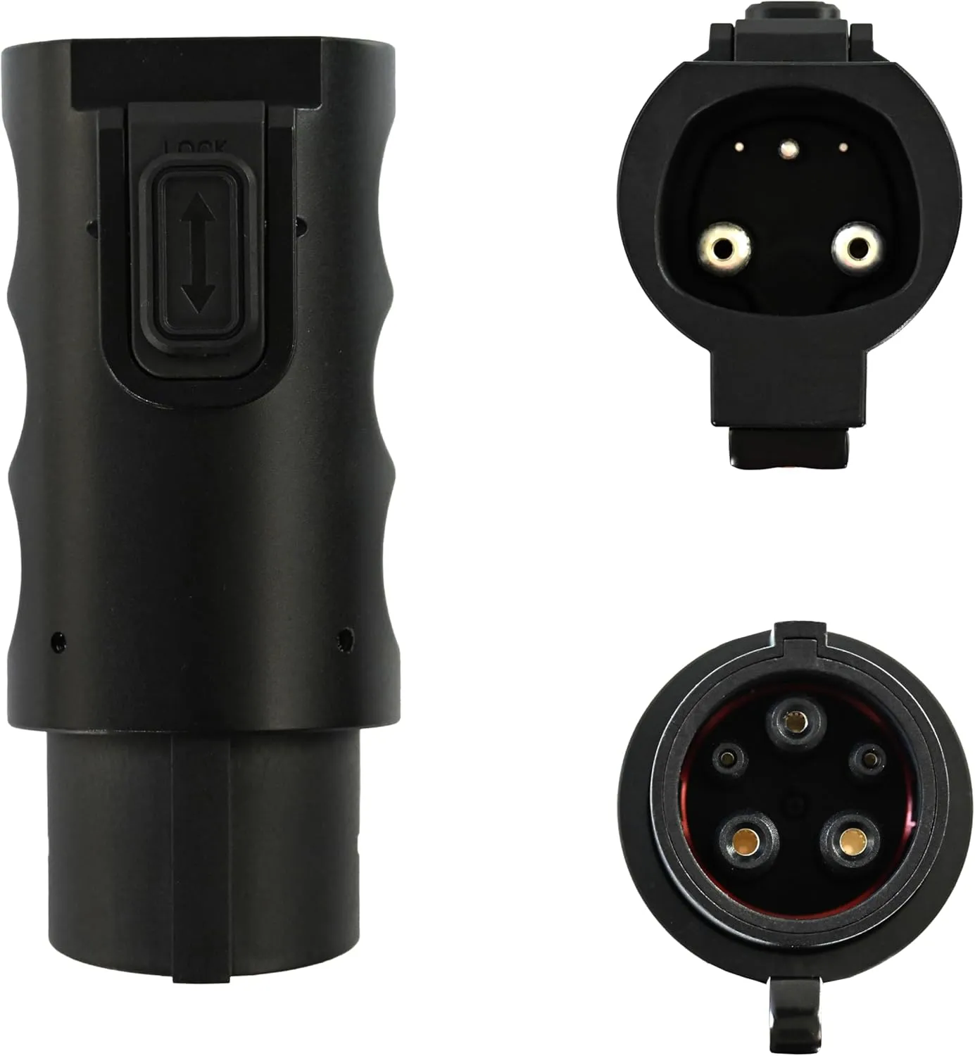 Schumacher Electric Adapter to Convert Level 1 and Level 2 Tesla NACS EV Chargers to Fit J1772 EV Charging Ports, SA947, 80 Amps, 250 Volts, Includes Security Lock
