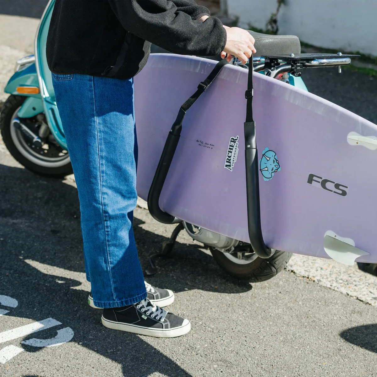 SCOOTER RACK REAR MOUNT
