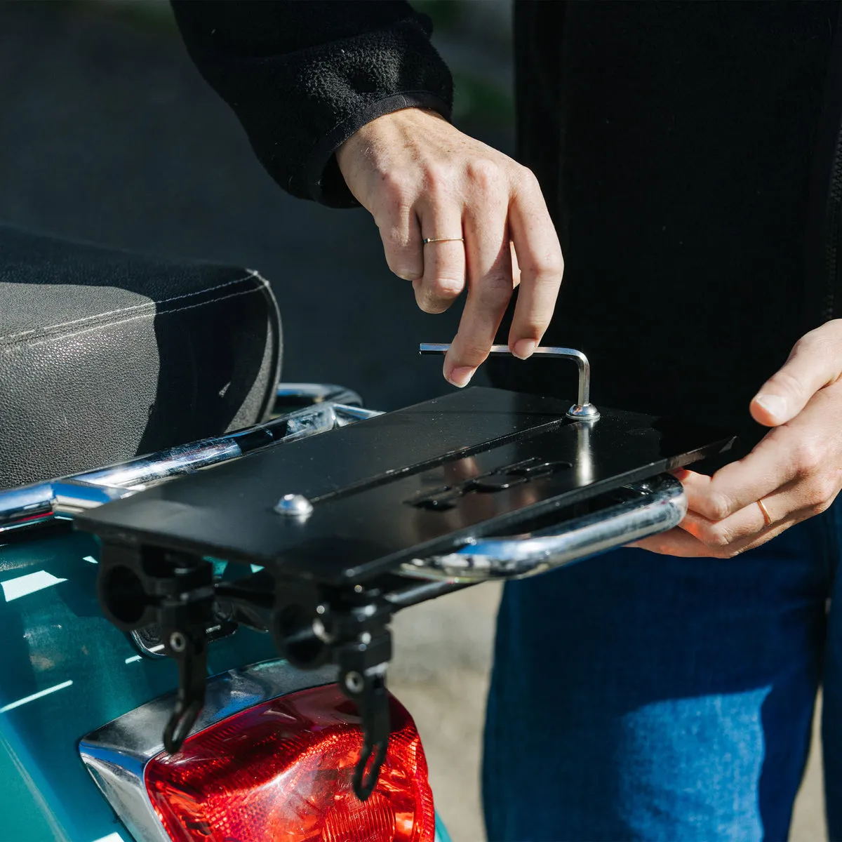 SCOOTER RACK REAR MOUNT