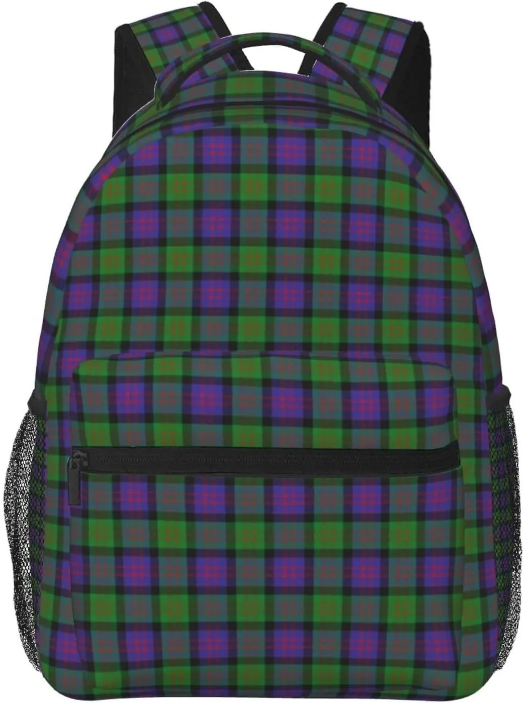 Scottish Clan Macdonald Donald Tartan Plaid Waterproof Backbag, Compact Sports Bag- Durable Unisex Backpack For Cycling, Gym & Beach