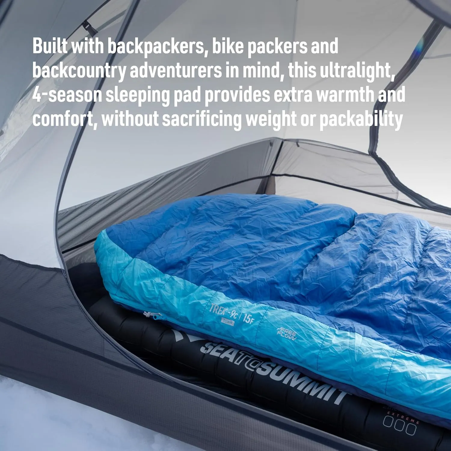 Sea to Summit Ether Light XR Pro Insulated Sleeping Pad, Rectangular - Regular (72 x 25 x 4 inches)