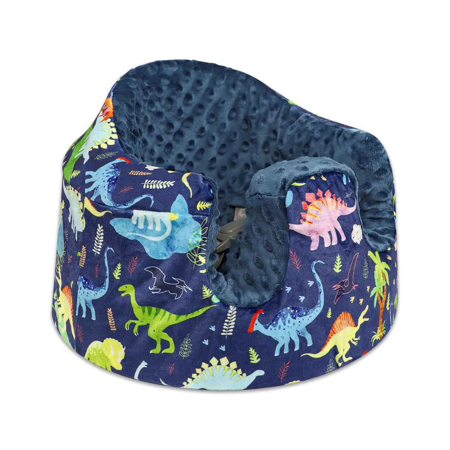 Seat Cover Compatible with Bumbo Seat, Soft and Breathable Baby Floor Seat Cover for Baby Boy & Girl (Cover Only), Dinosaur