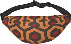 Shining Overlook Men'S And Women'S Waist Pack, Crossbody Bag With Adjustable Belt For Running, Traveling, Sports, Hiking