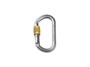 Singing Rock Oval Steel Screw Carabiner