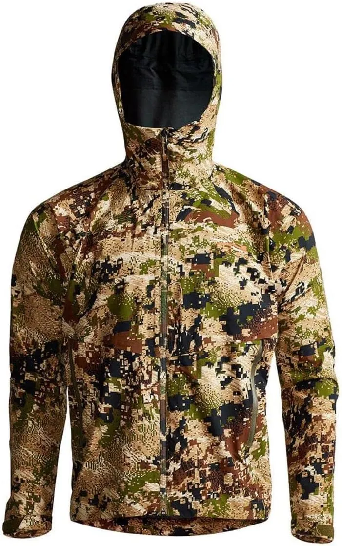 SITKA Gear Men's Dew Point Waterproof Lightweight Hunting Jacket, Optifade Subalpine, Large Tall