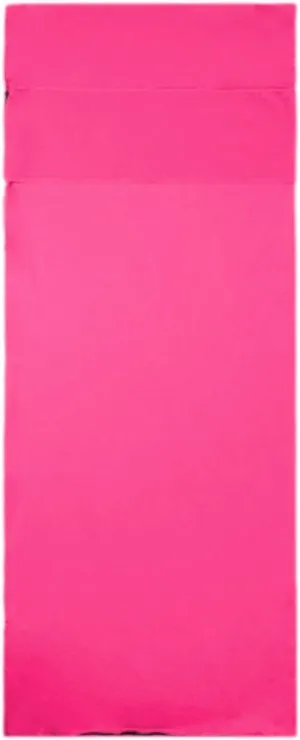 Sleeping Bag Liner Travel Sheet High Elastic Zippered Single Sleeping Bag Camping Blanket for Outdoor Backpacking, Pink