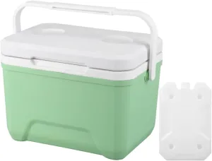 Small Cooler for Camping, Portable Leakproof Outdoor Cooler Box, 3/5/6/8 Quart Hard Ice Retention Insulated Lunch Box for Camping Fishing Beach Picnics Grill