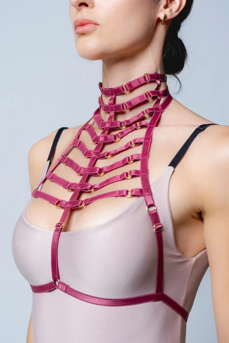 Sorte NYX Top Harness - Burgundy