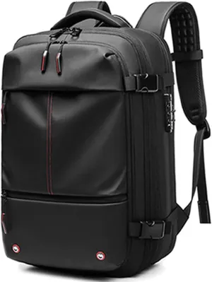 Spacevacpro Backpack, Vacuum Backpack Travel, 60L Vacuum Compression Backpacks, Air Backpacks Travel-Black