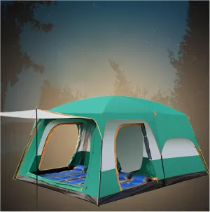 Sports Pod Pop Up Tent 5 to 8 Persons Quick Build,Ventilated A Tent Sturdy and Practical Black Out Tent for Hiking Backpacking