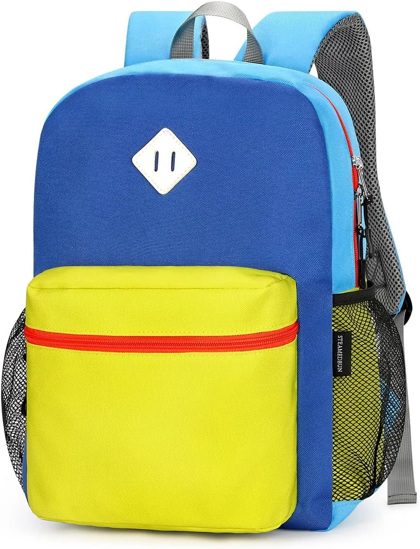 STEAMEDBUN Kids Backpack for Boys,Kindergarten Backpack for Toddler Boys Age 3-6