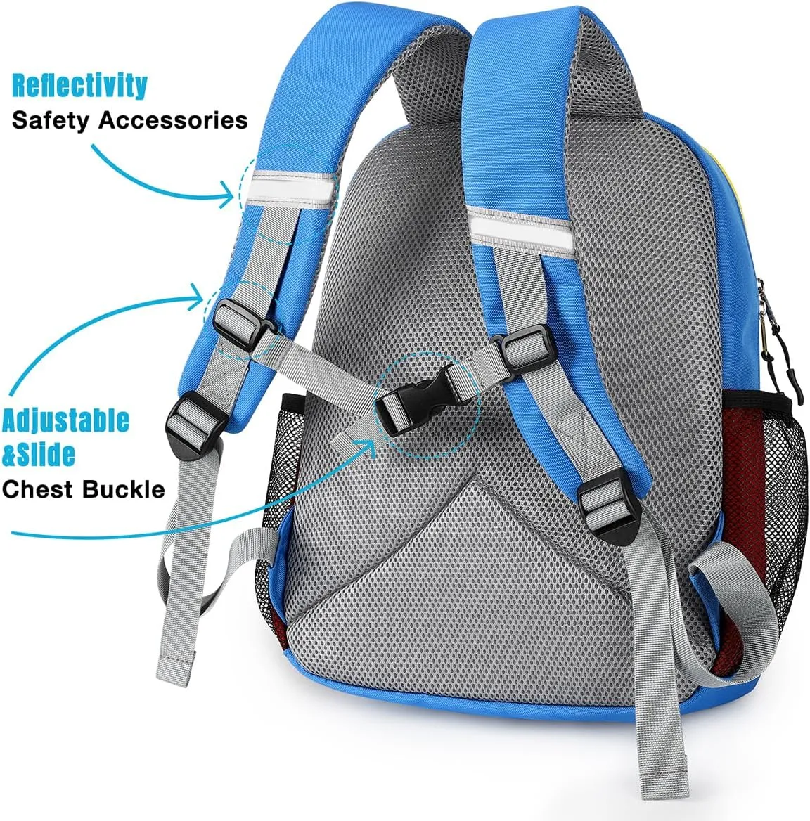STEAMEDBUN Kids Backpack for Boys,Kindergarten Backpack for Toddler Boys Age 3-6